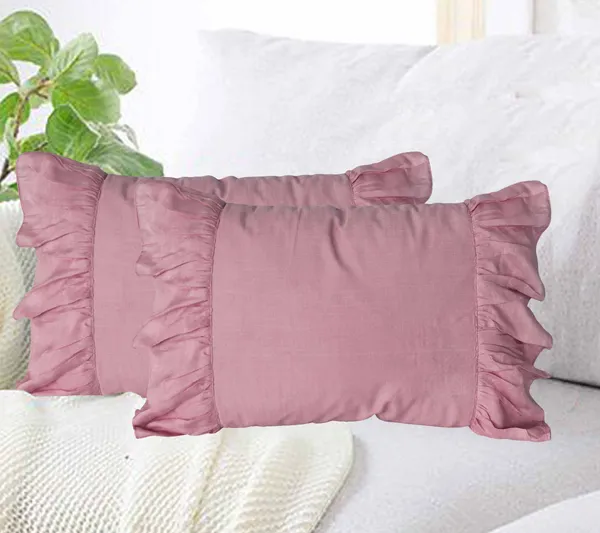 Pack_of_2_Piece_Cotton_Pink_Ruffle_Lover_Collection_Cushion_&_Pillow_Cover_For_Living_Room_and_Bedroom