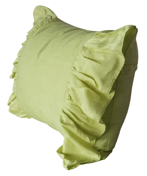 Pack_of_2_Piece_Cotton_Pista_Green_Ruffle_Lover_Collection_Cushion_&_Pillow_Cover_For_Living_Room_and_Bedroom