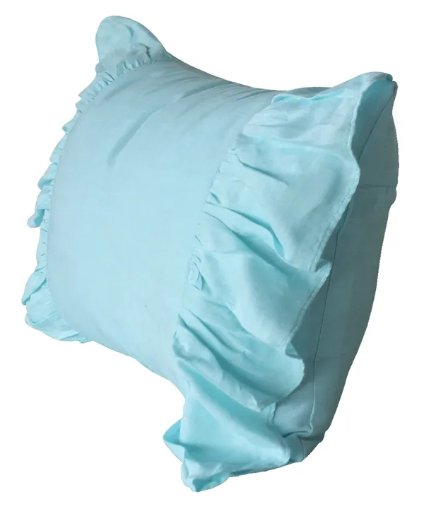 Pack_of_2_Piece_Cotton_Light_Blue_Ruffle_Lover_Collection_Cushion_&_Pillow_Cover_For_Living_Room_and_Bedroom