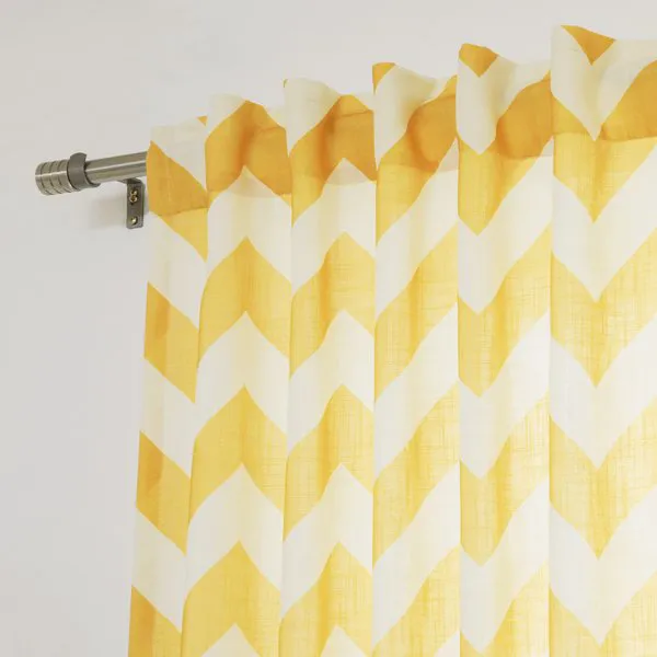 Pack_of_2_Cotton_Yellow_Chavron_Printed_Rod_Pocket_Curtain_Set_for_Window_and_Door