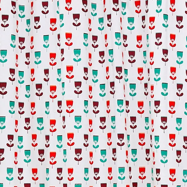 Pack_of_3_Cotton_Red_Mini_Flower_Printed_With_Plain_Tab_Top_Curtain_Set_for_Window_and_Door
