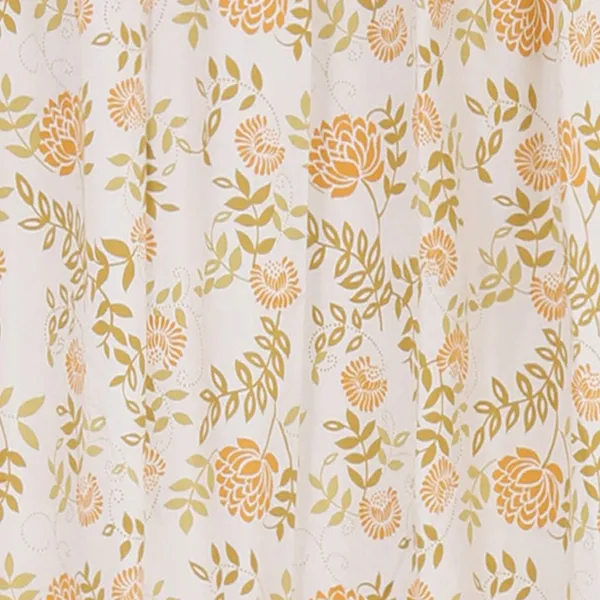 Pack_of_3_Cotton_Orange_Floral_Printed_With_Plain_Tab_Top_Curtain_Set_for_Window_and_Door
