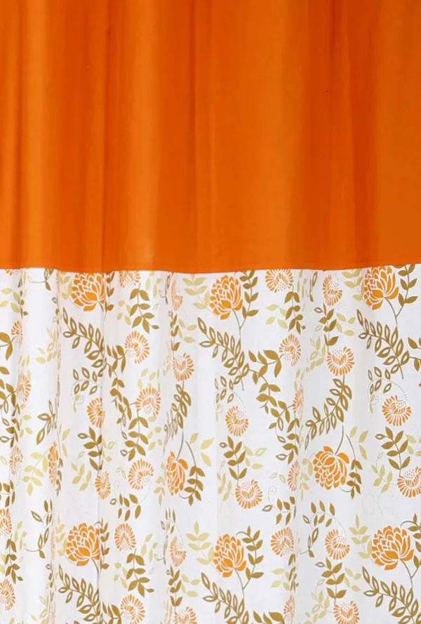 Pack_of_2_Cotton_Orange_Floral_Printed_Eyelet_Curtain_Set_for_Window_and_Door