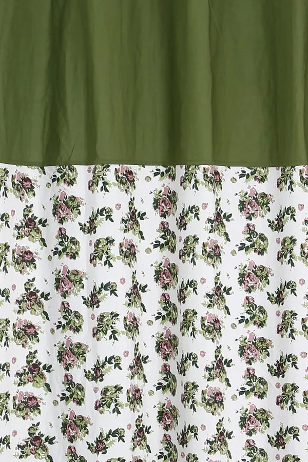Pack_of_2_Cotton_Green_Rose_Printed_Eyelet_Curtain_Set_for_Window_and_Door