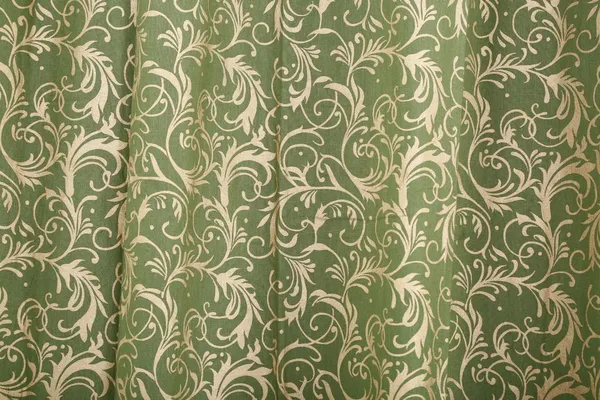 Pack_of_2_Cotton_Green_Golden_Floral_Printed_Eyelet_Curtain_Set_for_Window_and_Door