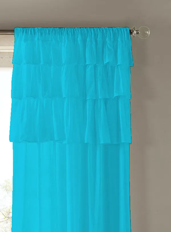 Pack_of_2_Cotton_Blue_Ruffle_Rod_Pocket_Curtain_Set_for_Window_and_Door