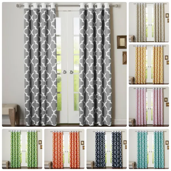 Pack_of_2_Cotton_Pink_Ogee_Printed_Eyelet_Curtain_Set_for_Window_and_Door