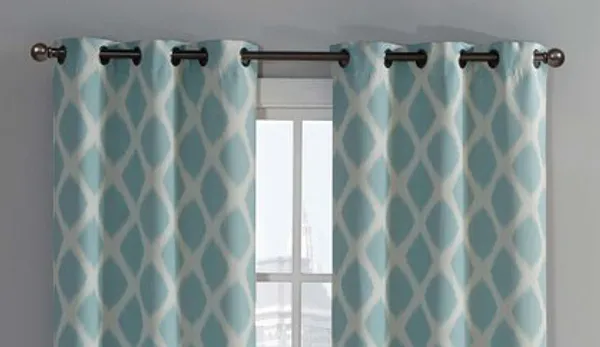 Pack_of_3_Cotton_Aqua_Ikat_Printe_With_Voil_Sheer_Eyelet_Curtain_Set_for_Window_and_Door