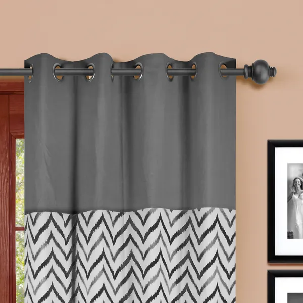 Pack_of_2_Cotton_Grey_Ikat_Chevron_Printed_Eyelet_Curtain_Set_for_Window_and_Door