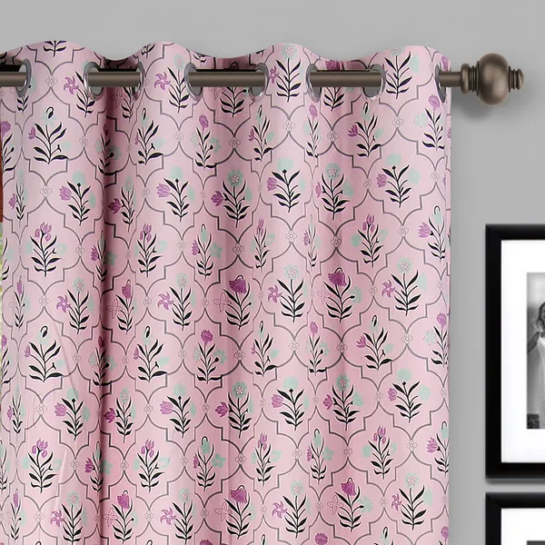 Pack_of_2_Cotton_Pink_Floral_Printed_Eyelet_Curtain_Set_for_Window_and_Door