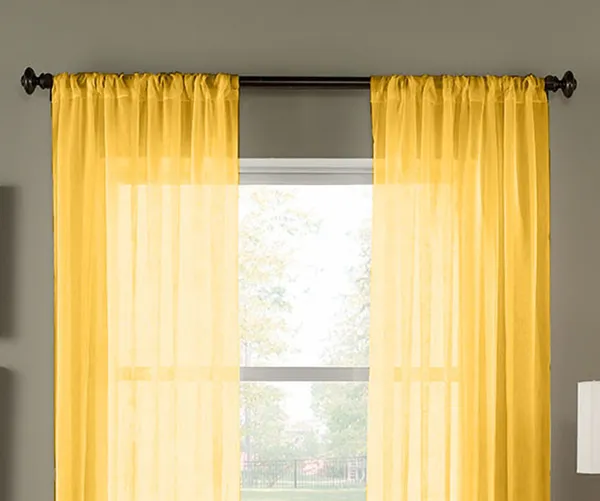 Pack_of_2_Cotton_Yellow_Solid_Sheer_Transparent__Rod_Pocket_Curtain_Set_for_Window_and_Door