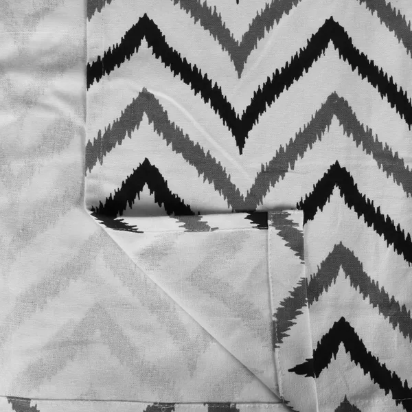 Pack_of_2_Cotton_Black_Double_Ikat_Chevron_Printed_Eyelet_Curtain_Set_for_Window_and_Door