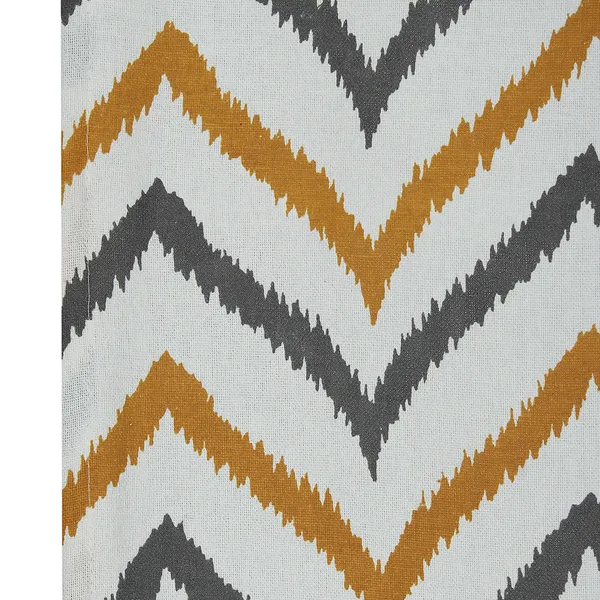 Pack_of_2_Cotton_Yellow_Double_Ikat_Chevron_Printed_Eyelet_Curtain_Set_for_Window_and_Door