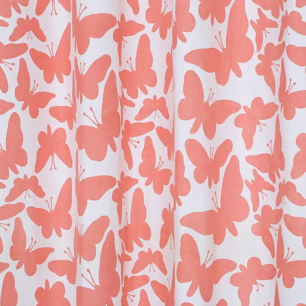 Pack_of_3_Cotton_Coral_Butterfly_Printed_With_Sheer_Eyelet_Curtain_Set_for_Window_and_Door