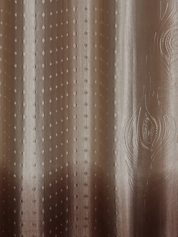 Pack_of_2_Pieces_Cotton_Brown_Tie_Dye_Embossed_Polyester_Eyelet_Window_Curtain_Set_for_Bedroom_and_Living_Room