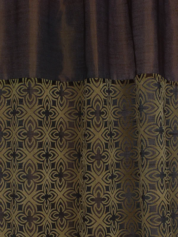 Pack_of_2_Polyester_Brown_Flok_Floral_Printed_Eyelet_Curtain_Set_for_Window_and_Door