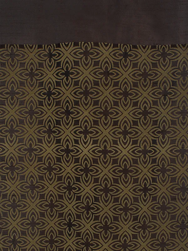 Pack_of_2_Polyester_Brown_Flok_Floral_Printed_Eyelet_Curtain_Set_for_Window_and_Door
