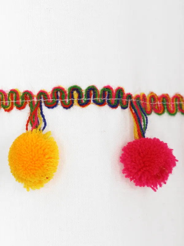 Pack_of_2_Cotton_Cream_Sheer_Multicolor_Pompom_Rod_Pocket_Curtain_Set_for_Window_and_Door