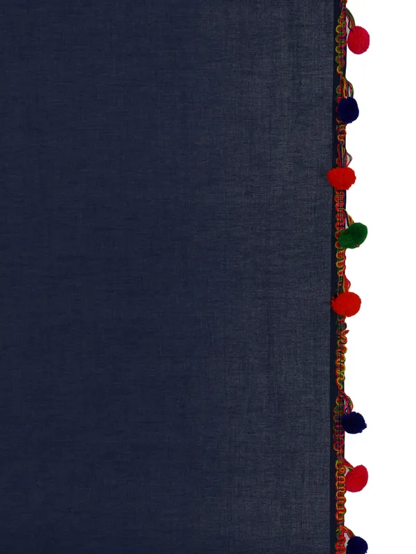 Pack_of_2_Cotton_Black_Sheer_Multicolor_Pompom_Rod_Pocket_Curtain_Set_for_Window_and_Door