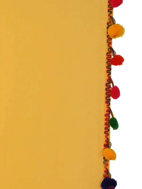 Pack_of_2_Cotton_Yellow_Sheer_Multicolor_Pompom_Rod_Pocket_Curtain_Set_for_Window_and_Door