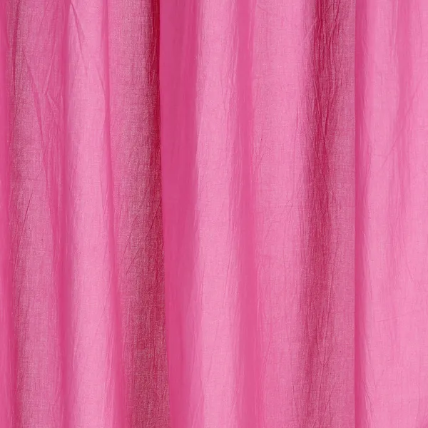 Pack_of_2_Cotton_Magenta_Sheer_Multicolor_Pompom_Rod_Pocket_Curtain_Set_for_Window_and_Door