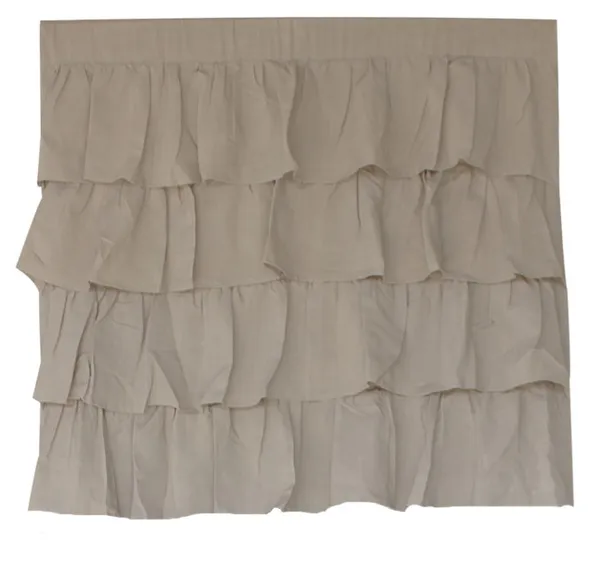 Pack_of_2_Cotton_Grey_Three_in_one_Ultimate_Ruffle_Cotton_Rod_Curtain_Set_for_Window_and_Door