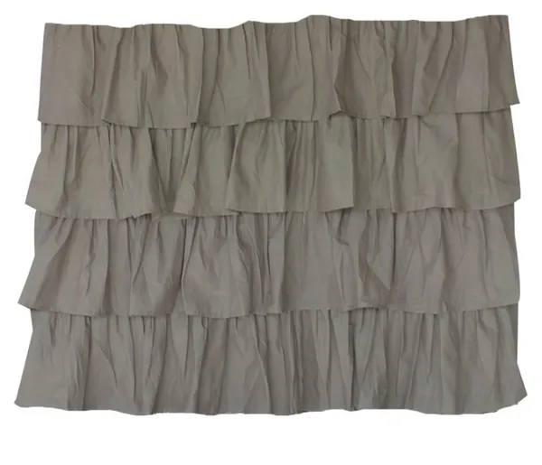 Pack_of_2_Cotton_Grey_Three_in_one_Ultimate_Ruffle_Cotton_Rod_Curtain_Set_for_Window_and_Door