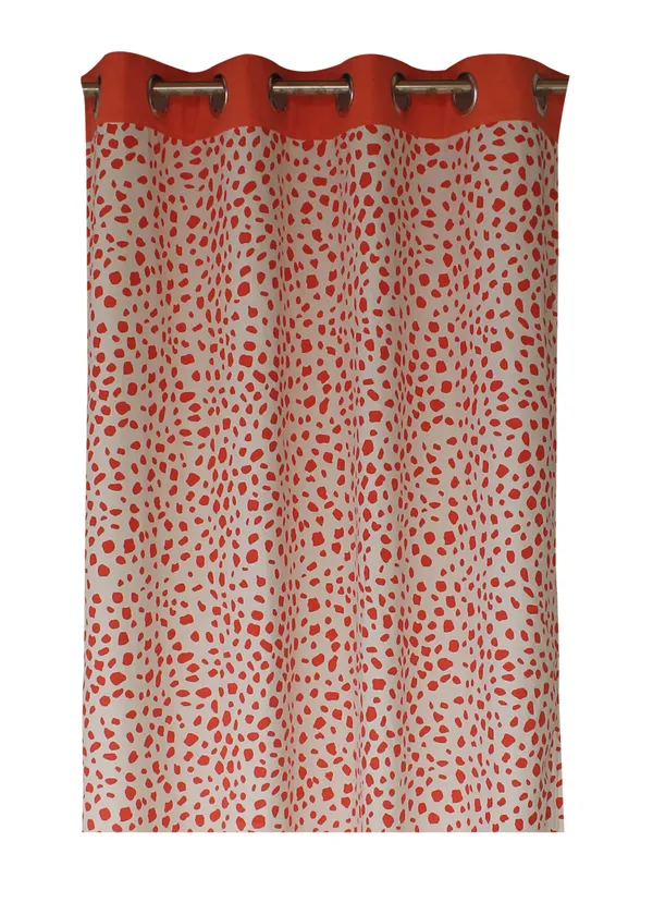 Pack_of_2_Cotton_Coral_Doffy_Dots_Printed_Eyelet_Curtain_Set_for_Window_and_Door