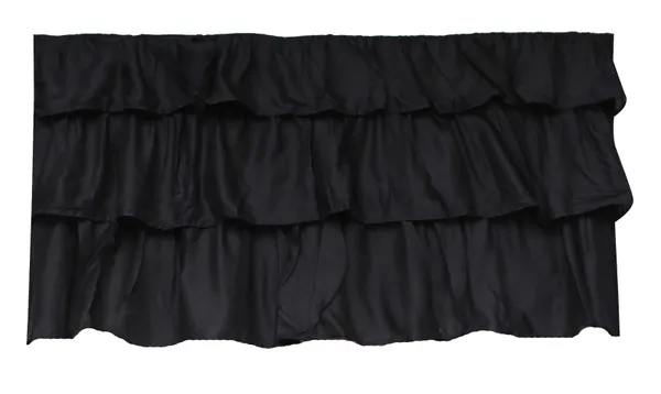 Pack_of_2_Cotton_Grey_Colorful_Ruffle_Rod_Pocket_Curtain_Set_for_Window_and_Door