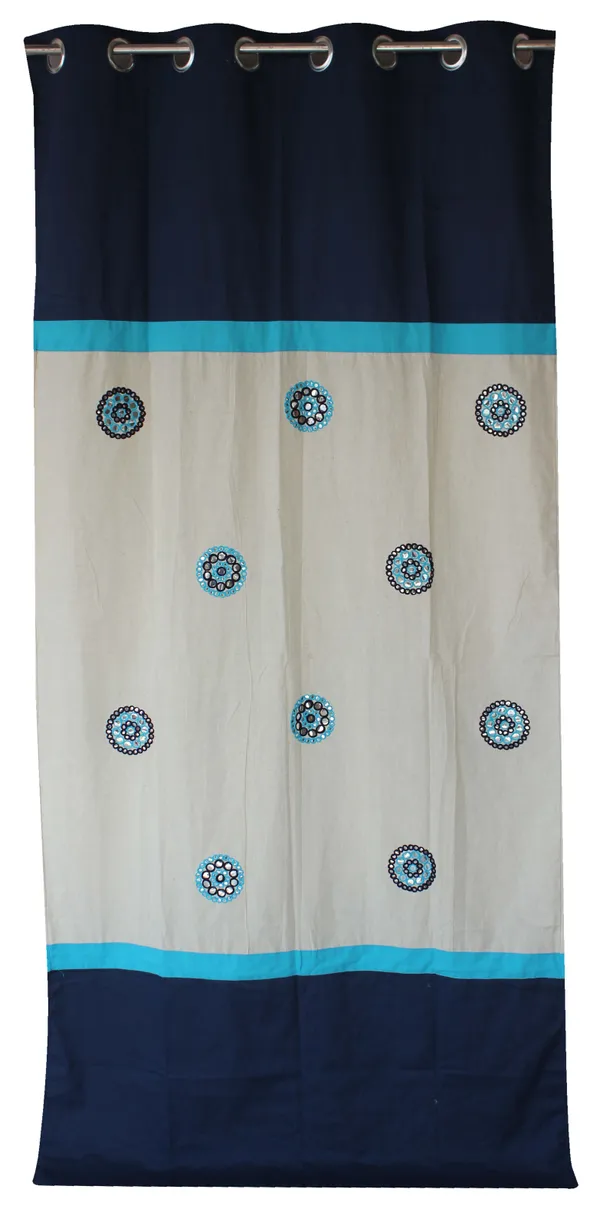Pack_of_2_Cotton_Navy_Blue_Circular_Embroidery_Eyelet_Curtain_Set_for_Window_and_Door