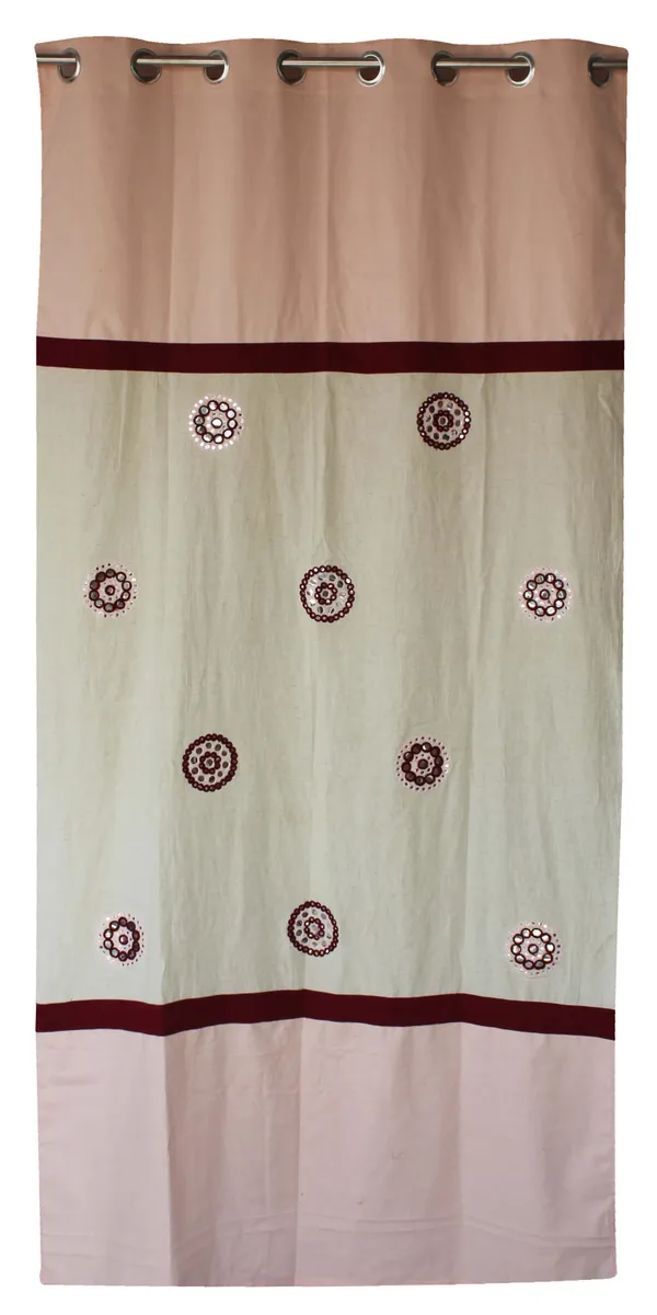 Pack_of_2_Cotton_Pink_Circular_Embroidery_Eyelet_Curtain_Set_for_Window_and_Door