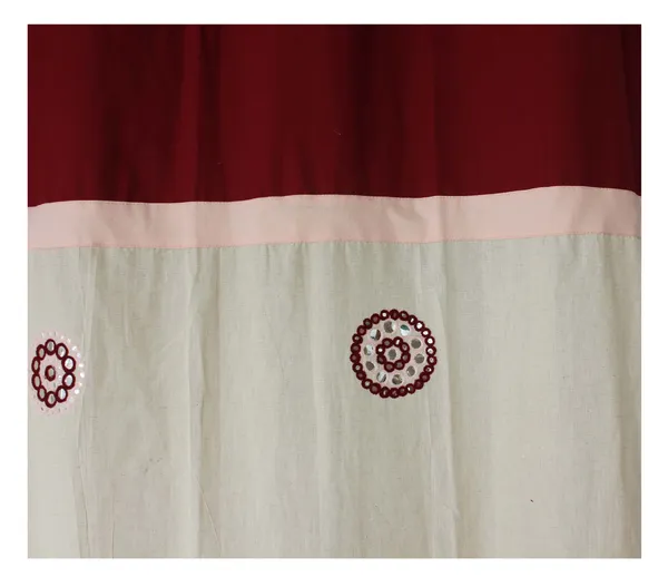 Pack_of_2_Cotton_Maroon_Circular_Embroidery_Eyelet_Curtain_Set_for_Window_and_Door