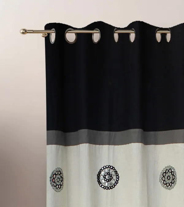 Pack_of_2_Cotton_Black_Circular_Embroidery_Eyelet_Curtain_Set_for_Window_and_Door