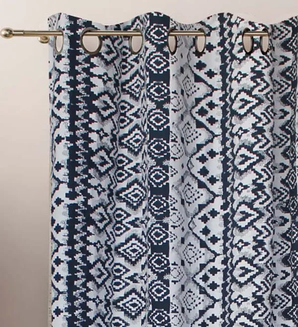 Pack_of_2_Cotton_Blue_Ikyarra_Printed_Eyelet_Curtain_Set_for_Window_and_Door