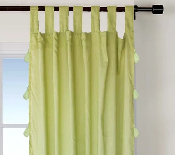 Pack_of_2_Cotton_Peasta_Green_Sheer_Summer_fun_Tassel_Tab_Top_Curtain_Set_for_Window_and_Door