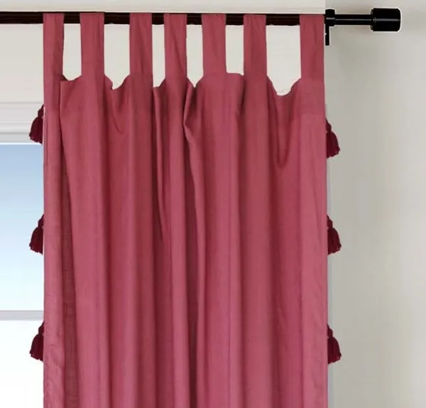 Pack_of_2_Cotton_Moove_Sheer_Summer_fun_Tassel_Tab_Top_Curtain_Set_for_Window_and_Door