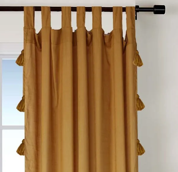 Pack_of_2_Cotton_Beige_Sheer_Summer_fun_Tassel_Tab_Top_Curtain_Set_for_Window_and_Door