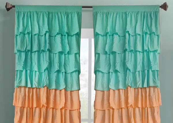 Pack_of_2_Cotton_Aqua_Three_in_one_Ultimate_Ruffle_Cotton_Rod_Curtain_Set_for_Window_and_Door