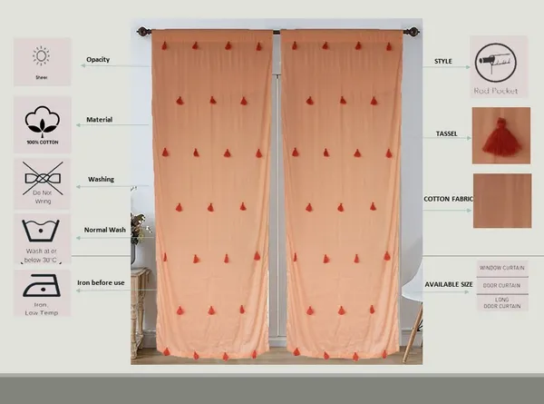 Pack_of_2_Cotton_Coral_Sheer_Merit_Tassel_Collection_Curtain_Set_for_Window_and_Door
