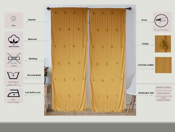 Pack_of_2_Cotton_Beige_Sheer_Merit_Tassel_Collection_Curtain_Set_for_Window_and_Door