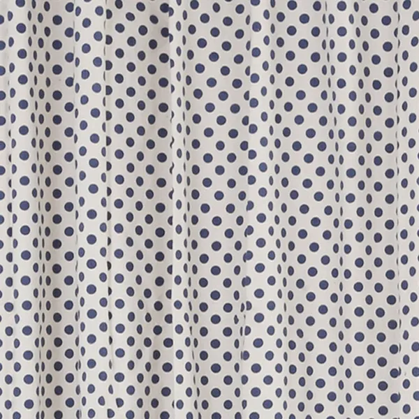 Pack_of_3_Cotton_Blue_Polka_Dot_Printed_With_Plain_Tab_Top_Curtain_Set_for_Window_and_Door
