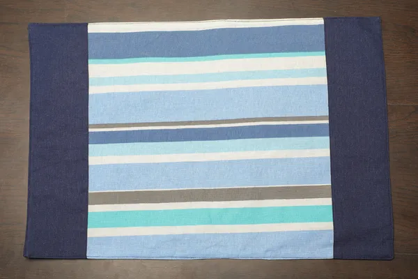 Pack_of_18_Pieces_Cotton_Blue_Stripe_Place_Mat_With_Place_Mat_for_Dining_and_Center_Table