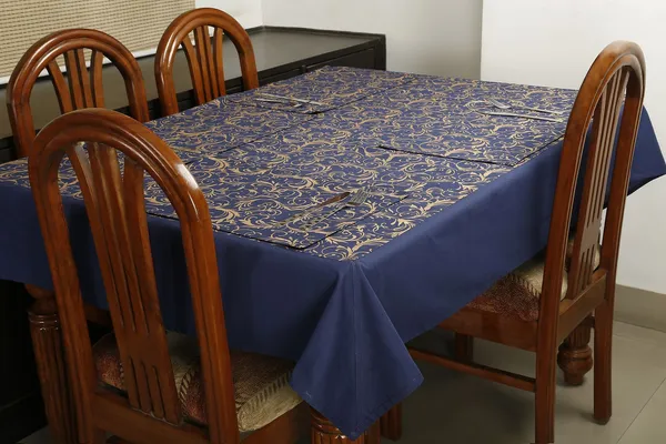 Pack_of_5,_7_&_9_Cotton_Blue_Gold_Printed_Table_Cover_With_Place_Mat_Set_for_Center_and_Dinning_Table