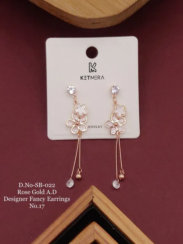 Rose_Gold_Elegant_Earrings_For_Women