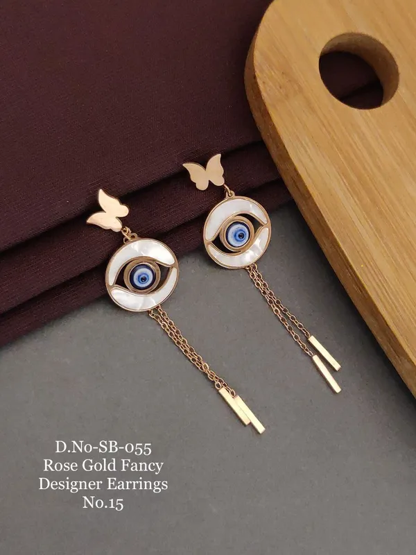 Rose_Gold_Elegant_Earrings_For_Women