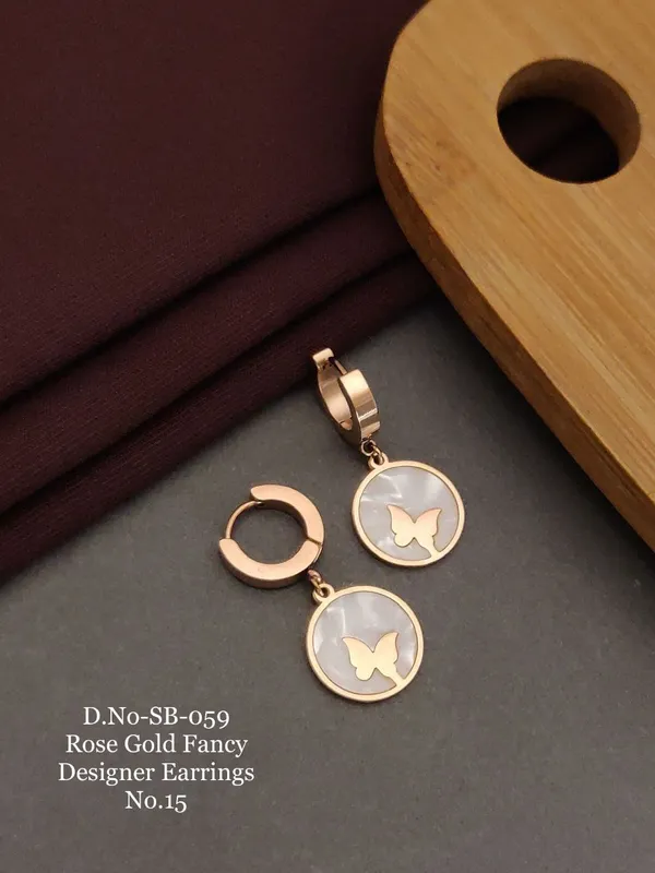 Rose_Gold_Elegant_Earrings_For_Women