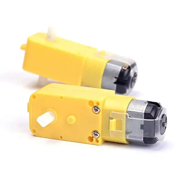 Dc_Bo_Motor_Dual_Shaft_and_Wheels_Smart_Car_Robot_Gear_Motor_for_Arduino,_Black_and_Yellow
