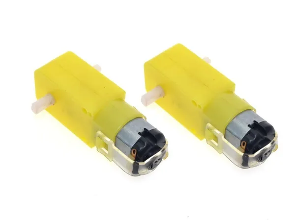 Dc_Bo_Motor_Dual_Shaft_and_Wheels_Smart_Car_Robot_Gear_Motor_for_Arduino,_Black_and_Yellow