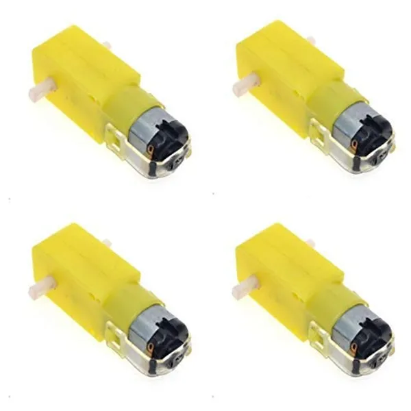 Dc_Bo_Motor_Dual_Shaft_and_Wheels_Smart_Car_Robot_Gear_Motor_for_Arduino,_Black_and_Yellow