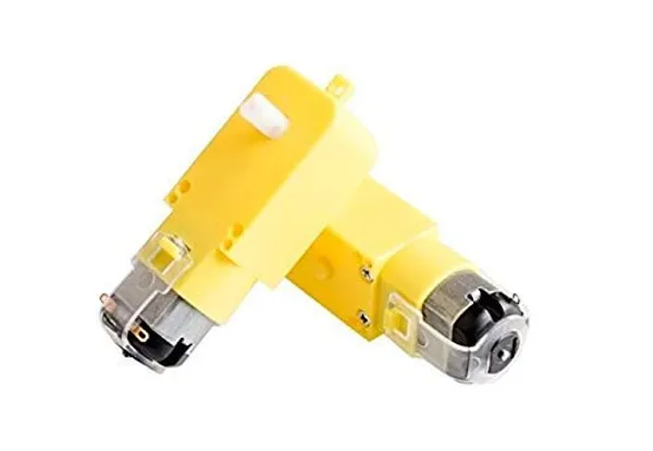 Dc_Bo_Motor_Dual_Shaft_and_Wheels_Smart_Car_Robot_Gear_Motor_for_Arduino,_Black_and_Yellow